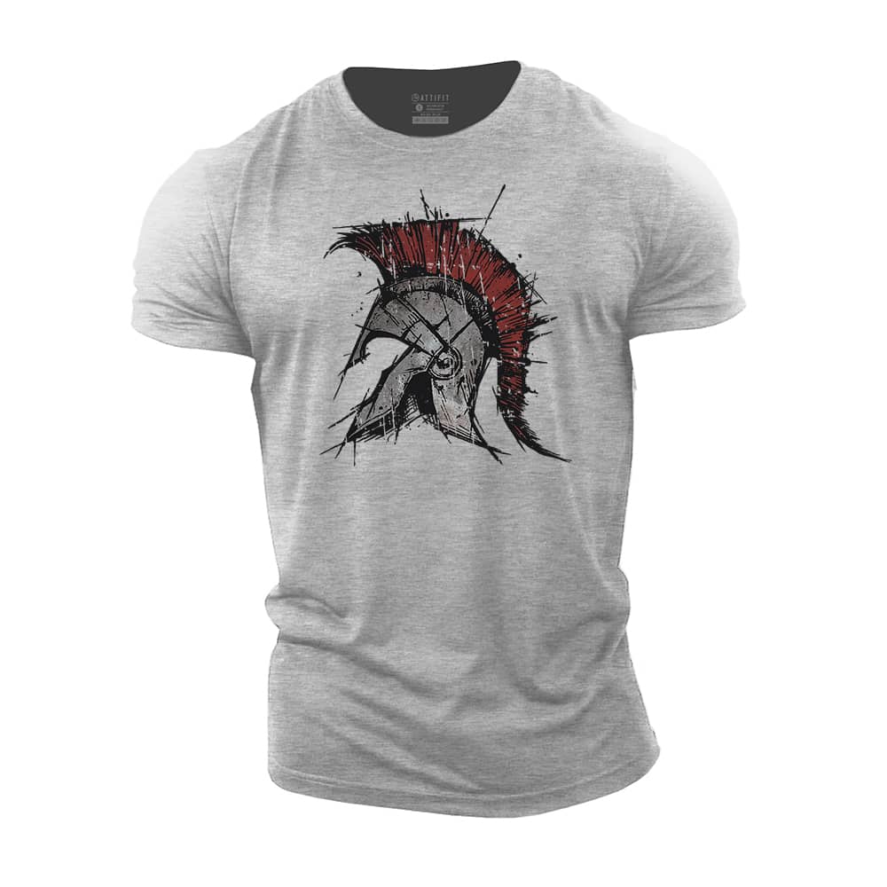 Spartan Sketch Cotton T-Shirt