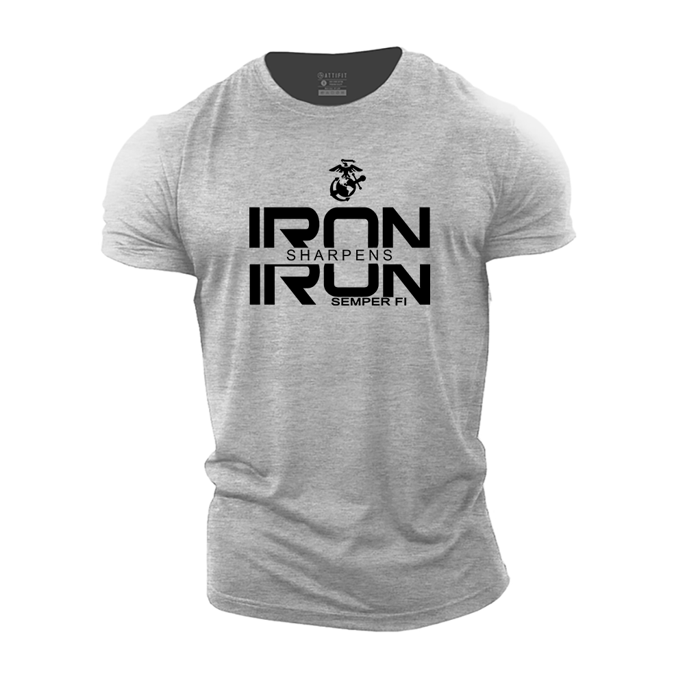 Iron Sharpens Iron Cotton T-Shirt