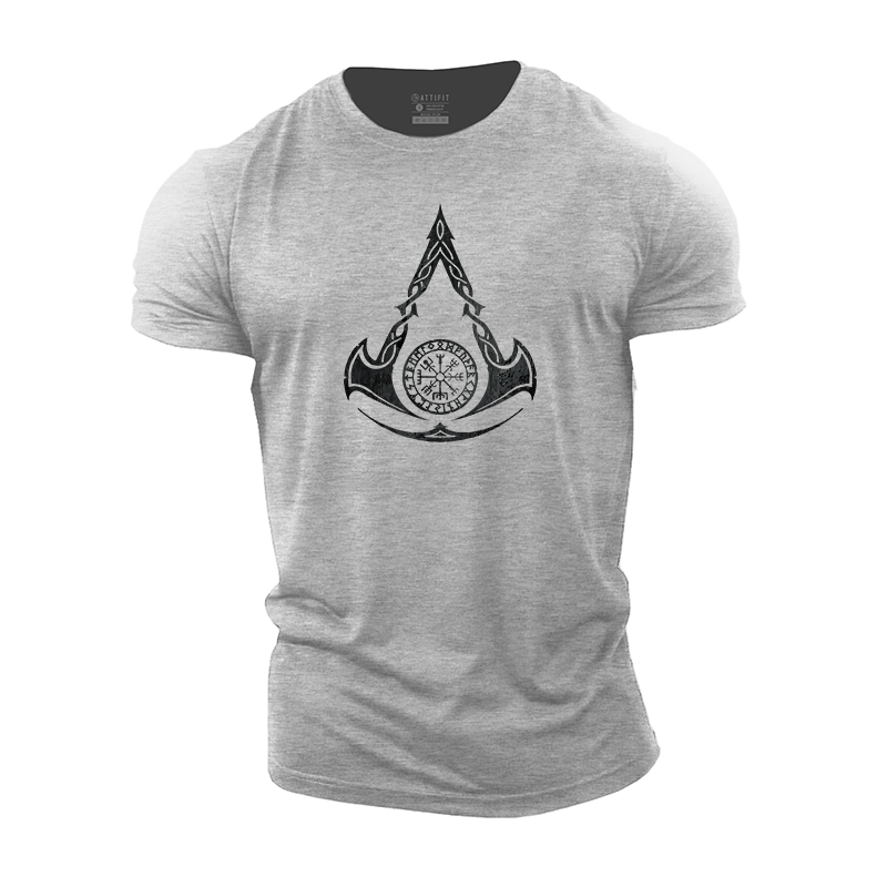 Viking Helmet Cotton T-Shirt