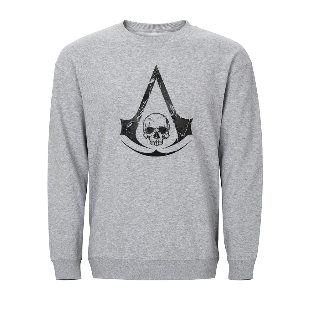 Skull A-shaped Shield Sweatshirt