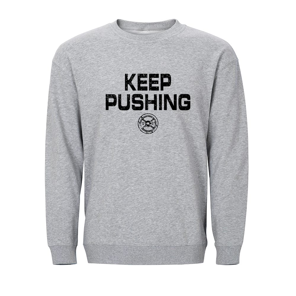 Keep Pushing Crewneck Sweatshirt