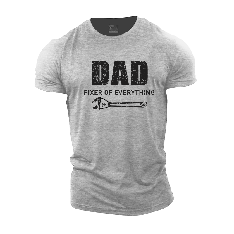 Dad Fixer of Everything Cotton T-Shirt