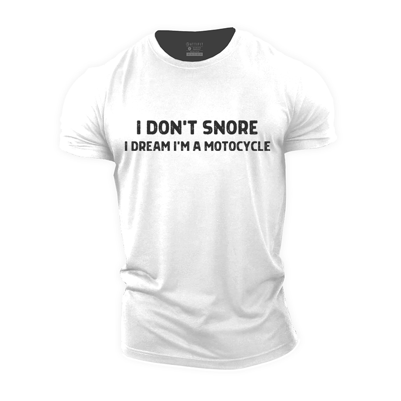 Don't Snore Cotton T-Shirt