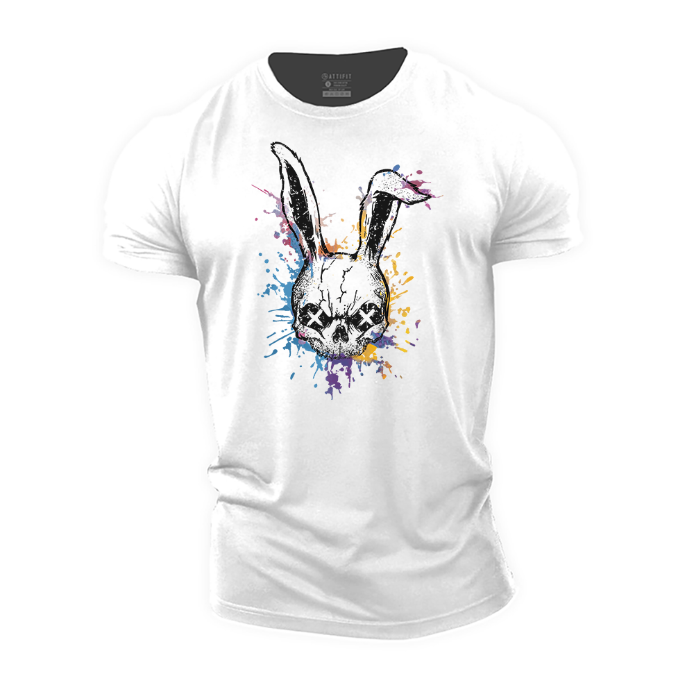 Ink Rabbit Cotton T-Shirt