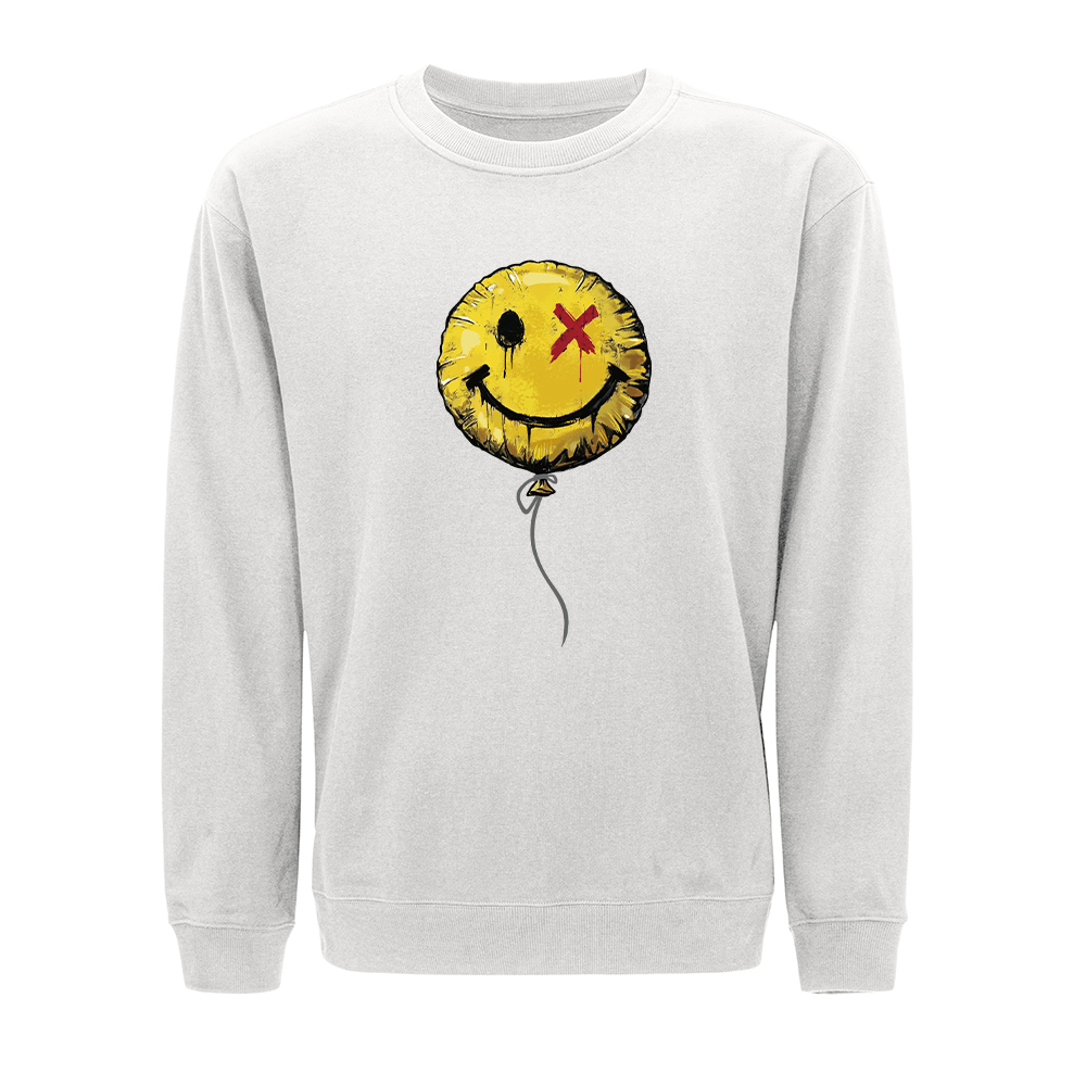 Smiley Ballon Crewneck Sweatshirt