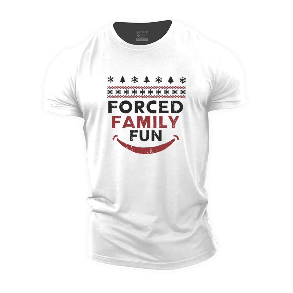 Forced Family Fun Cotton T-Shirt