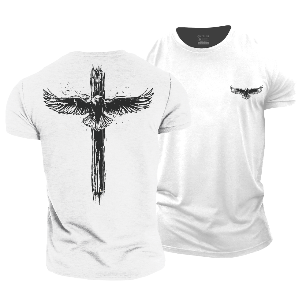 Wings Like Eagles Cotton T-Shirt