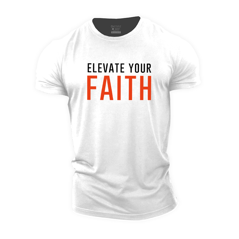 Elevate Your Faith Cotton T-Shirt