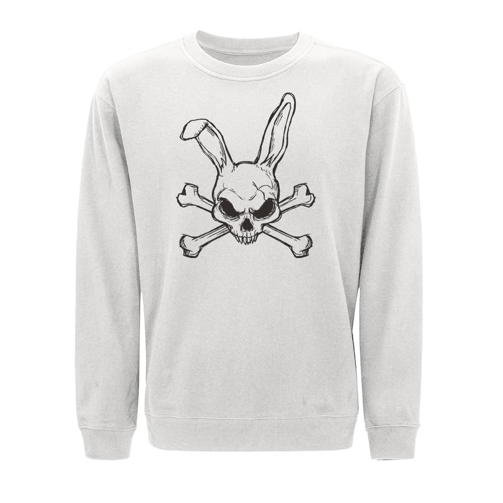 Bunny Skull Crewneck Sweatshirt