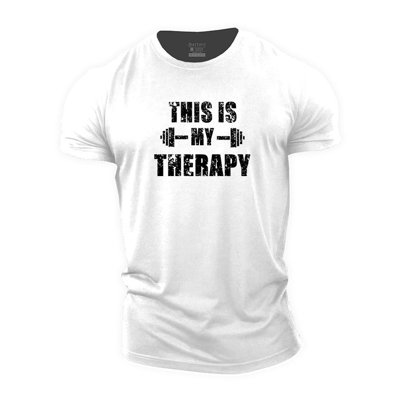 This Is My Therapy Cotton T-Shirt