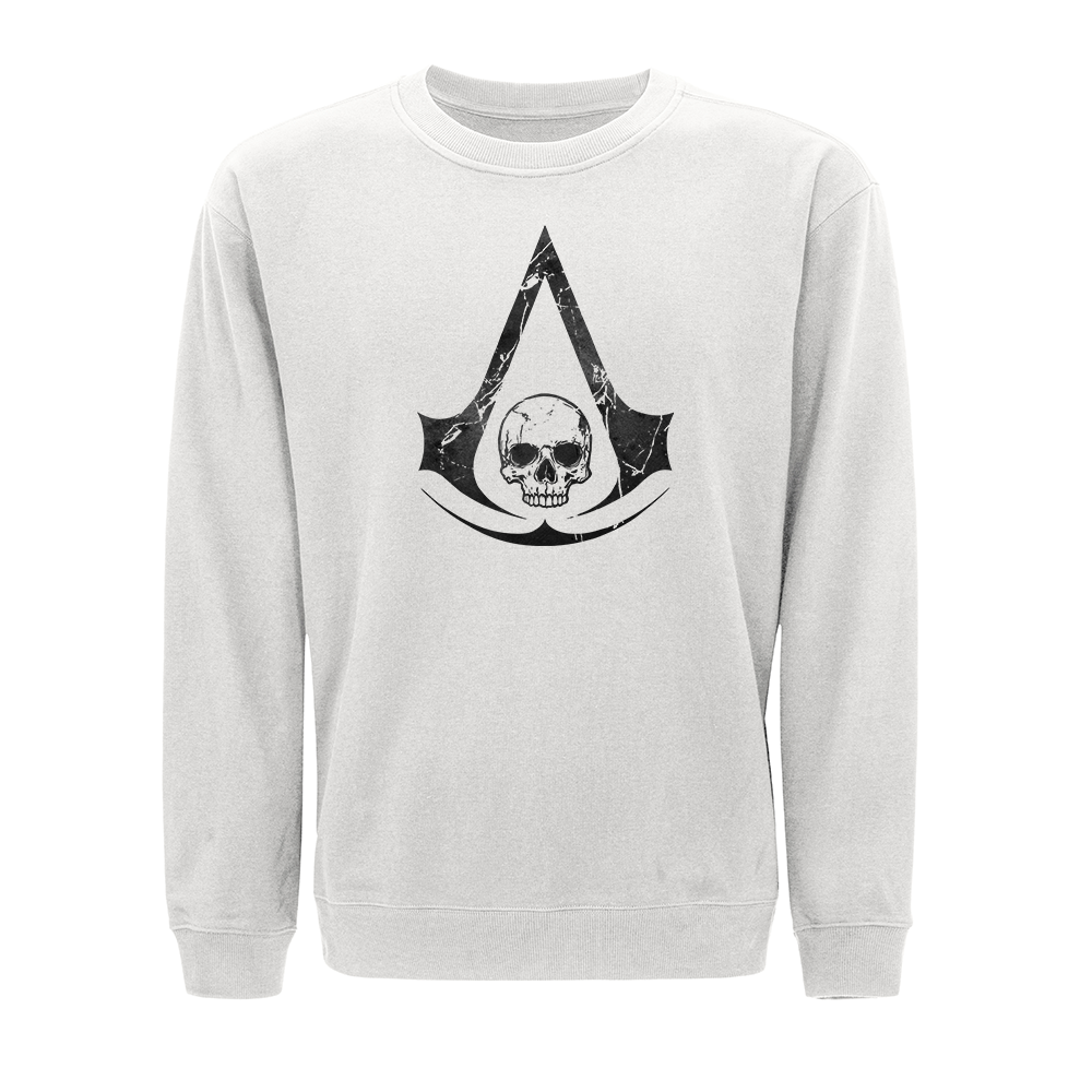 Skull A-shaped Shield Sweatshirt