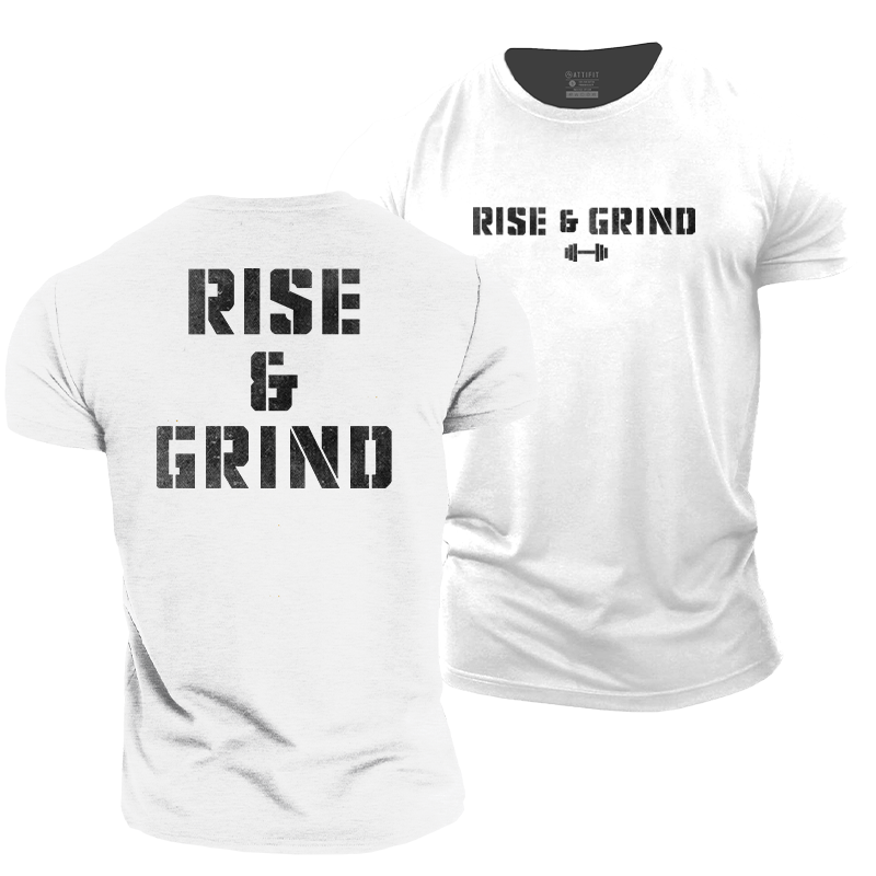 Rise And Grind Cotton T-Shirt