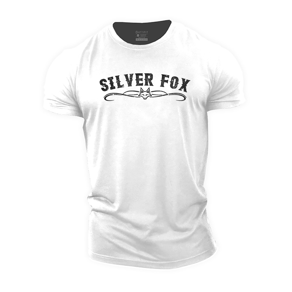 Silver Fox Cotton T-Shirt