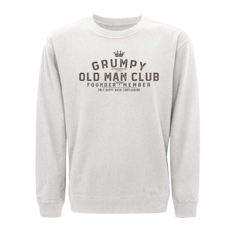 Grumpy Old Man Club Crewneck Sweatshirt