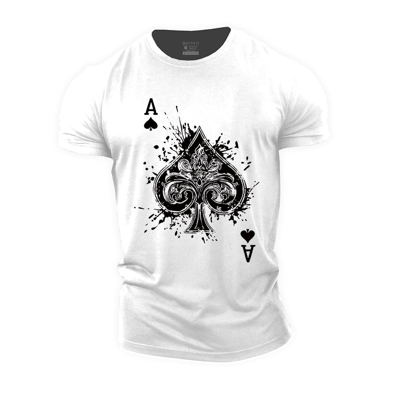 The Ace Of Spades Cotton T-Shirt