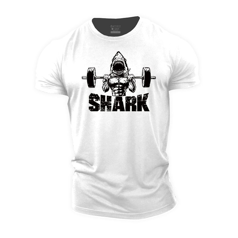 Gym Shark Cotton T-Shirt