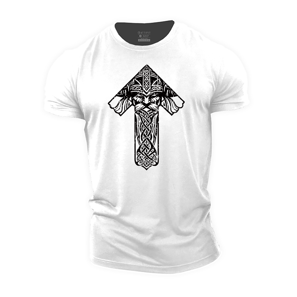 Viking Warrior Cotton T-Shirt