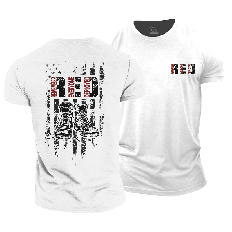 Remember Everyone Deployed Cotton T-Shirt