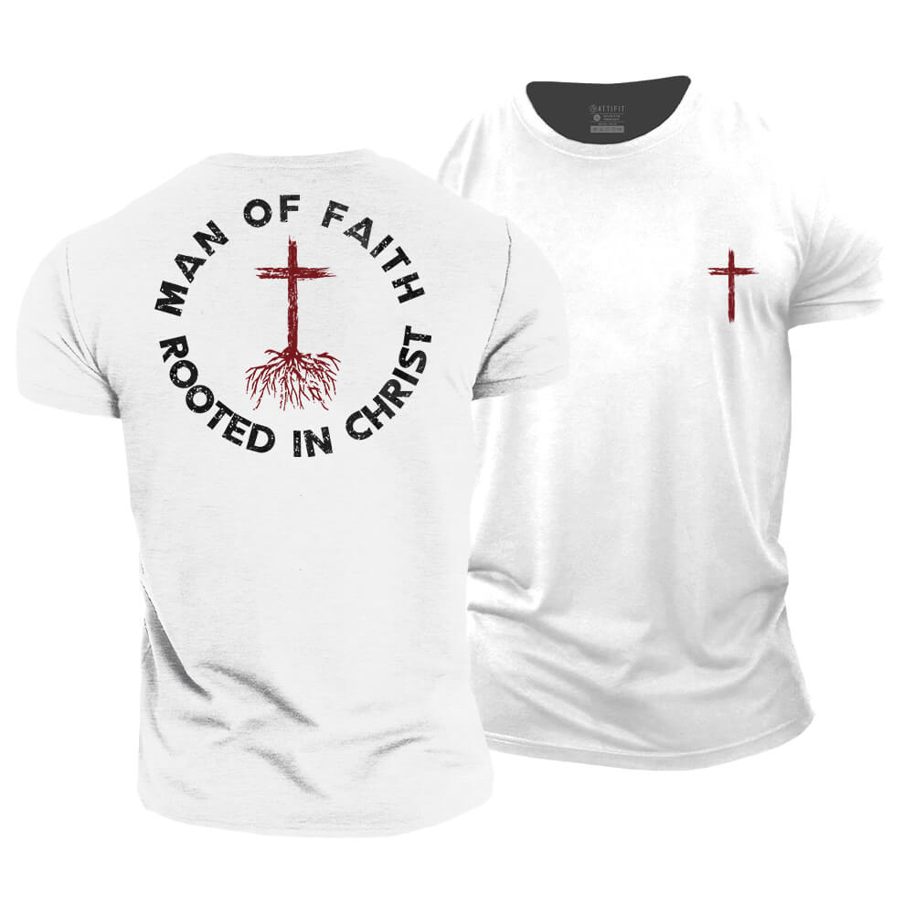 Man Of Faith Cotton T-Shirt