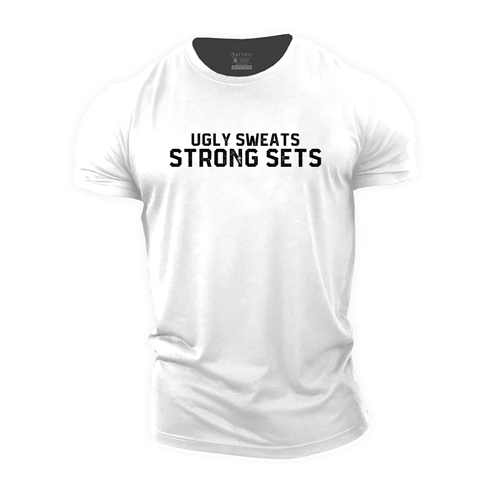 Ugly Sweats Strong Sets Cotton T-Shirt