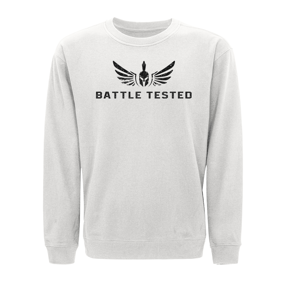 Battle Tested Cotton T-Shirt Crewneck Sweatshirt