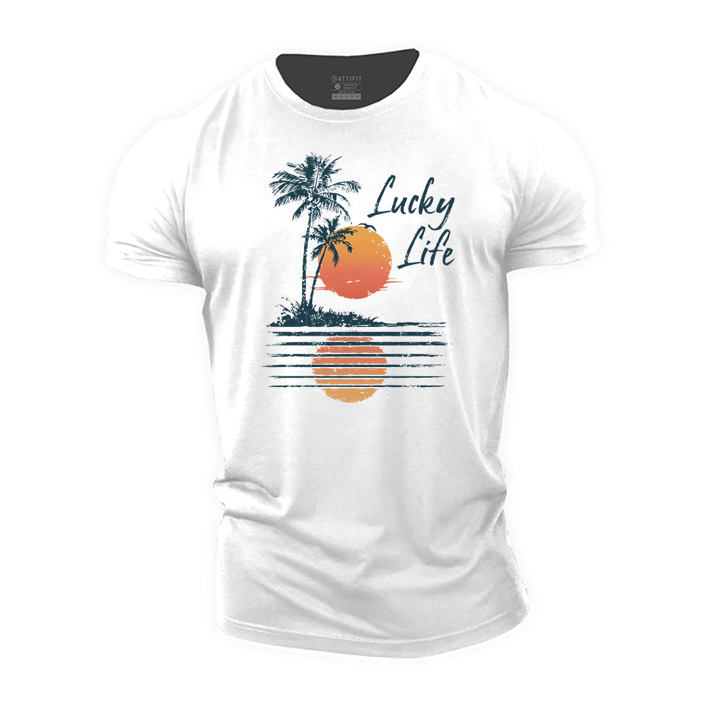 Lucky Life Cotton T-Shirt