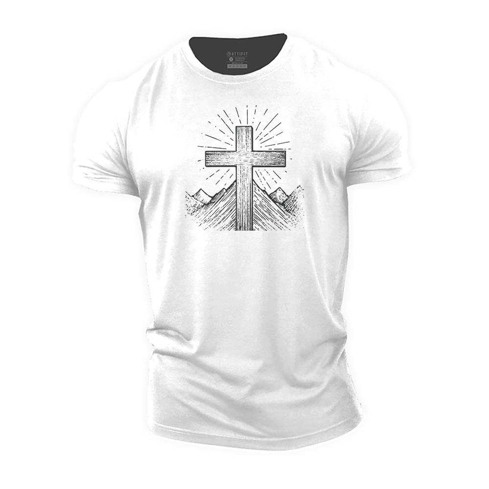 The Peak of Faith Cotton T-Shirt