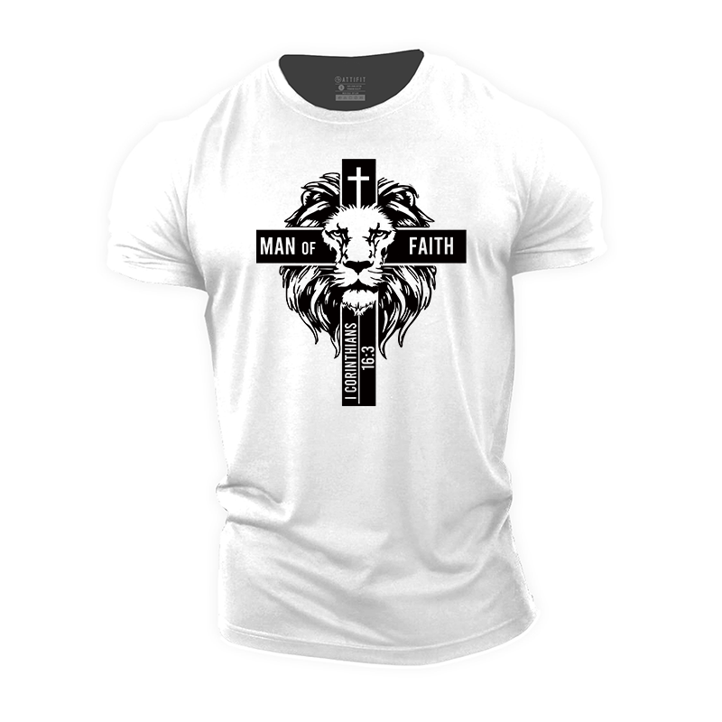 Man of Faith Cotton T-Shirt