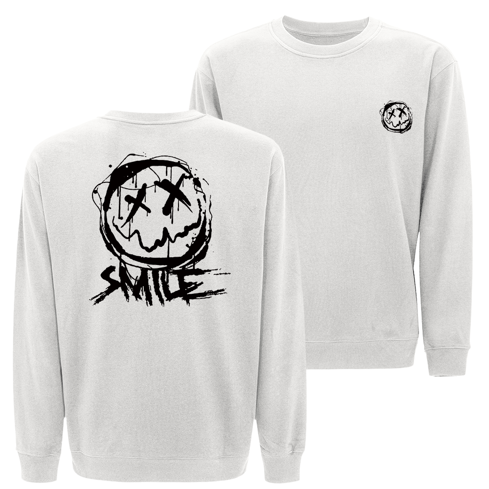 Happy Face Crewneck Sweatshirt