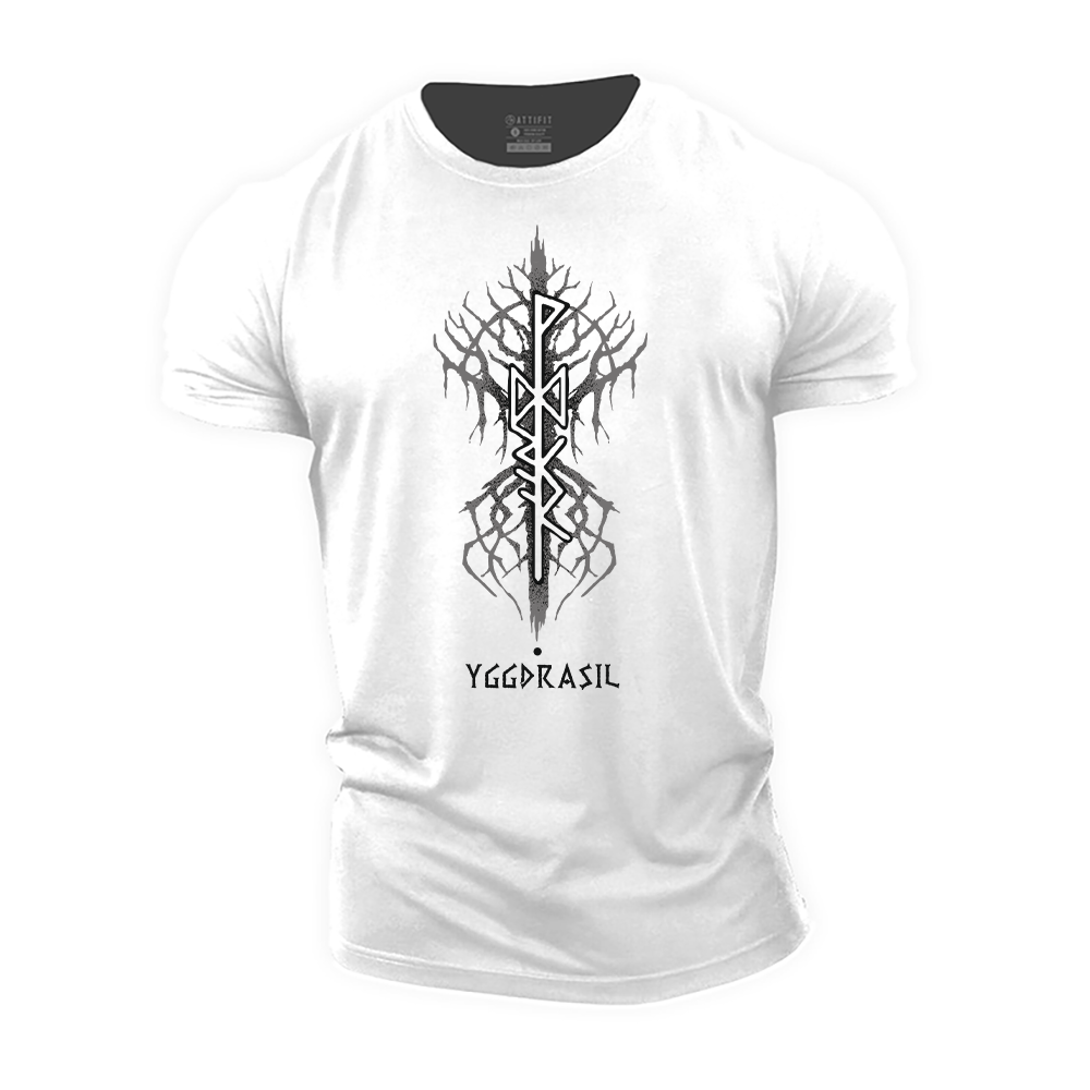 Yggdrasil Tree Cotton T-Shirt