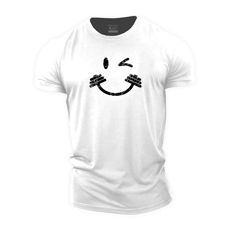 Gym Smile Cotton T-Shirt