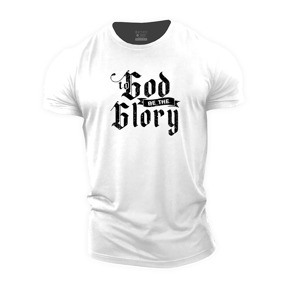 To God Be The Glory Cotton T-Shirt