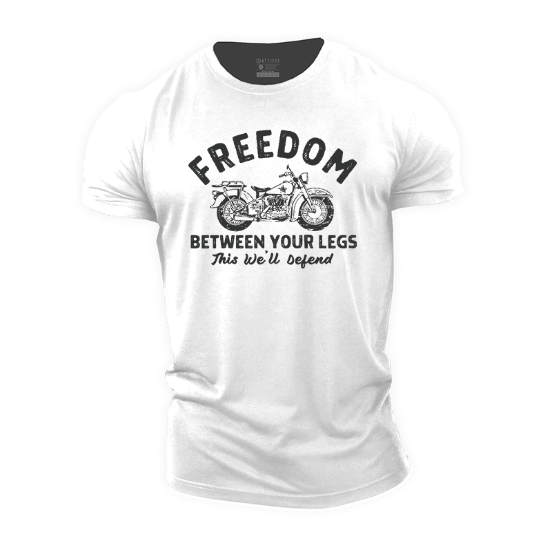 Freedom Between Your Legs Cotton T-Shirt