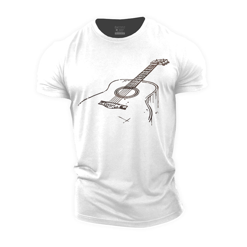 Acoustic Guitar Cotton T-shirt