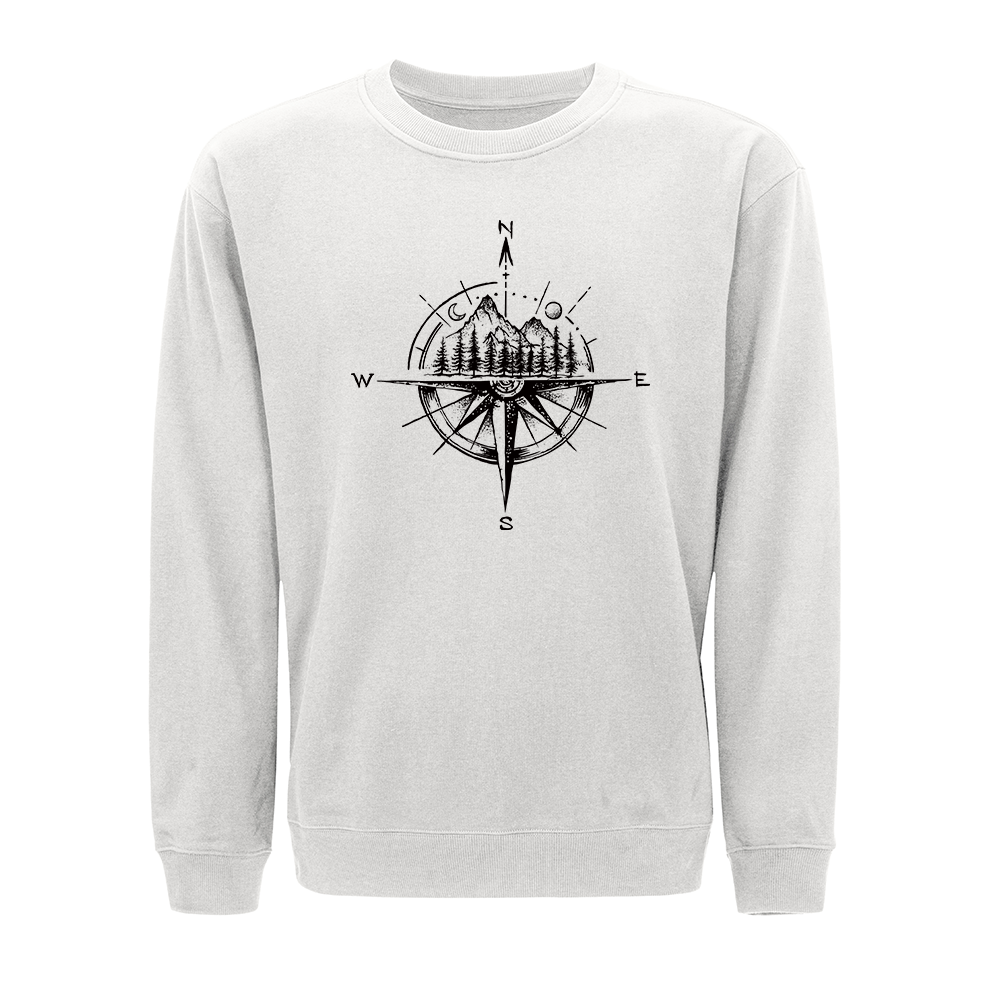 Landscape Compass Crewneck Sweatshirt