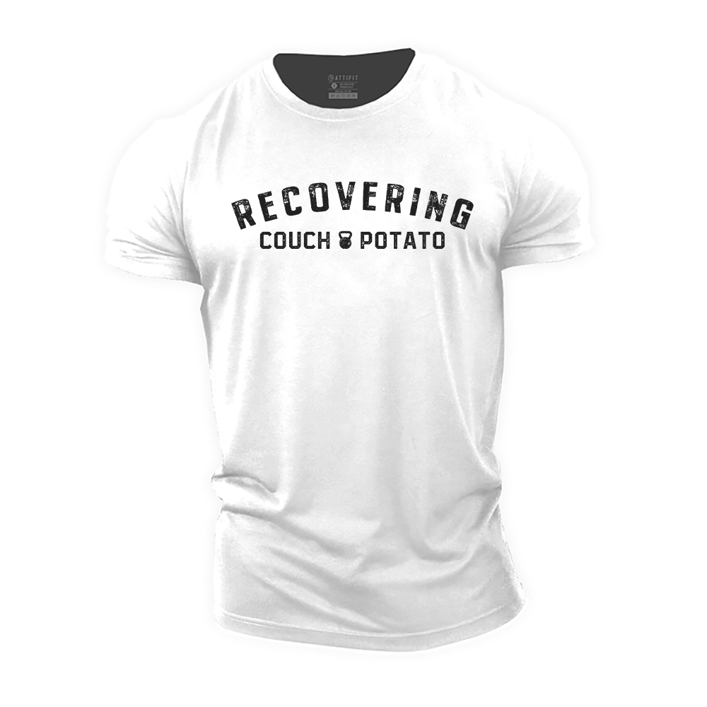 Recovering Couch Potato Cotton T-Shirt