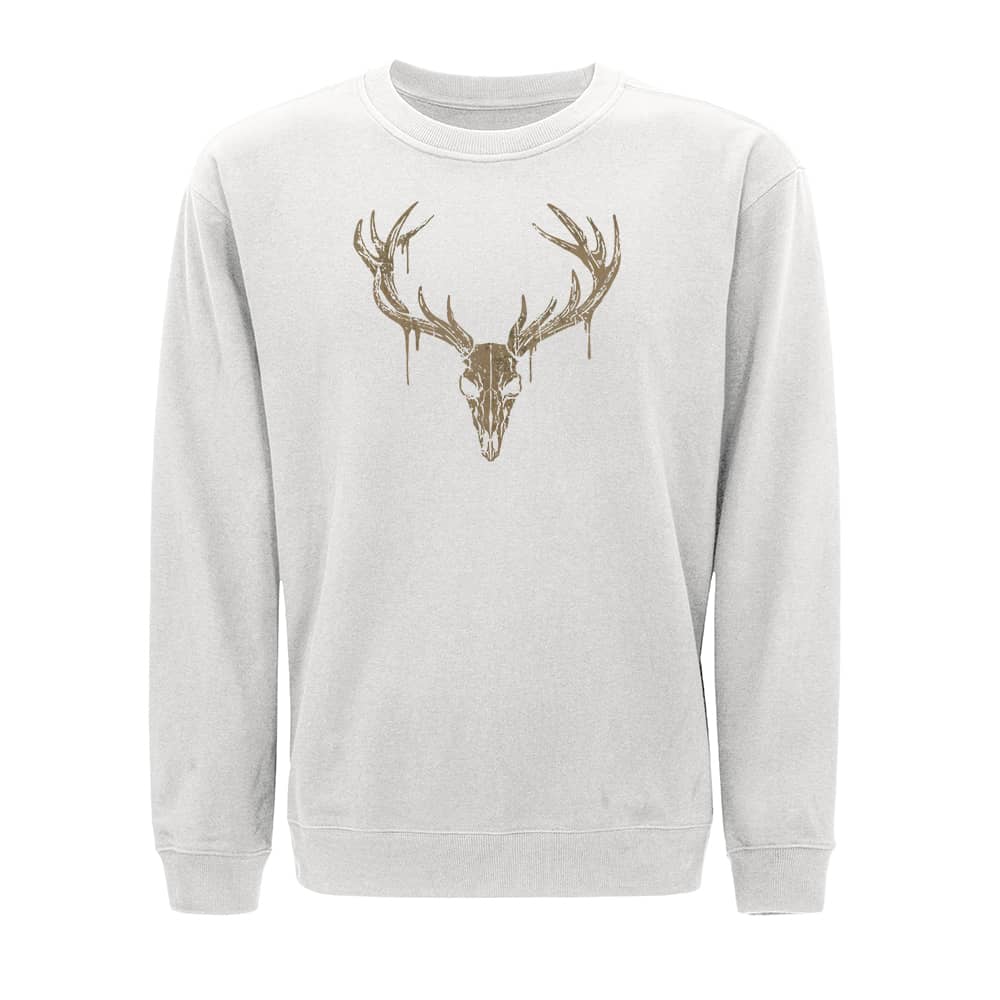 Elk Skull Crewneck Sweatshirt