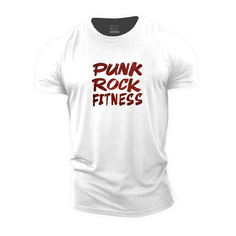 Punk Rock Fitness Cotton T-Shirt