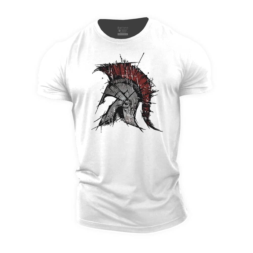 Spartan Sketch Cotton T-Shirt