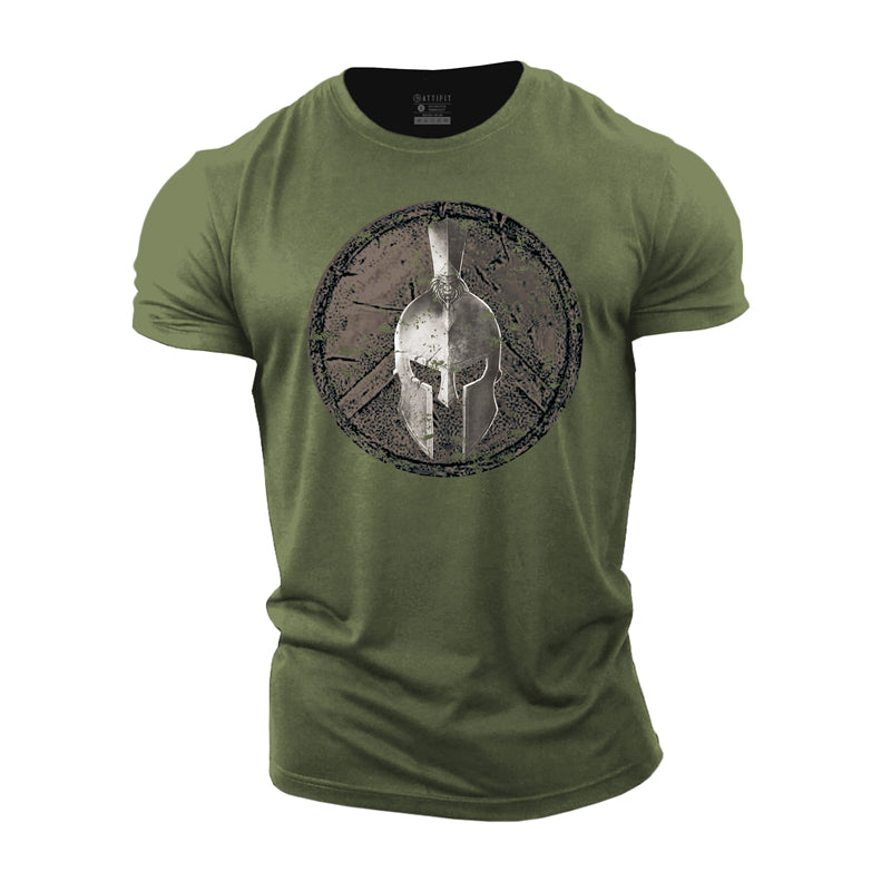 T-shirts Spartan Workout en coton pour hommes