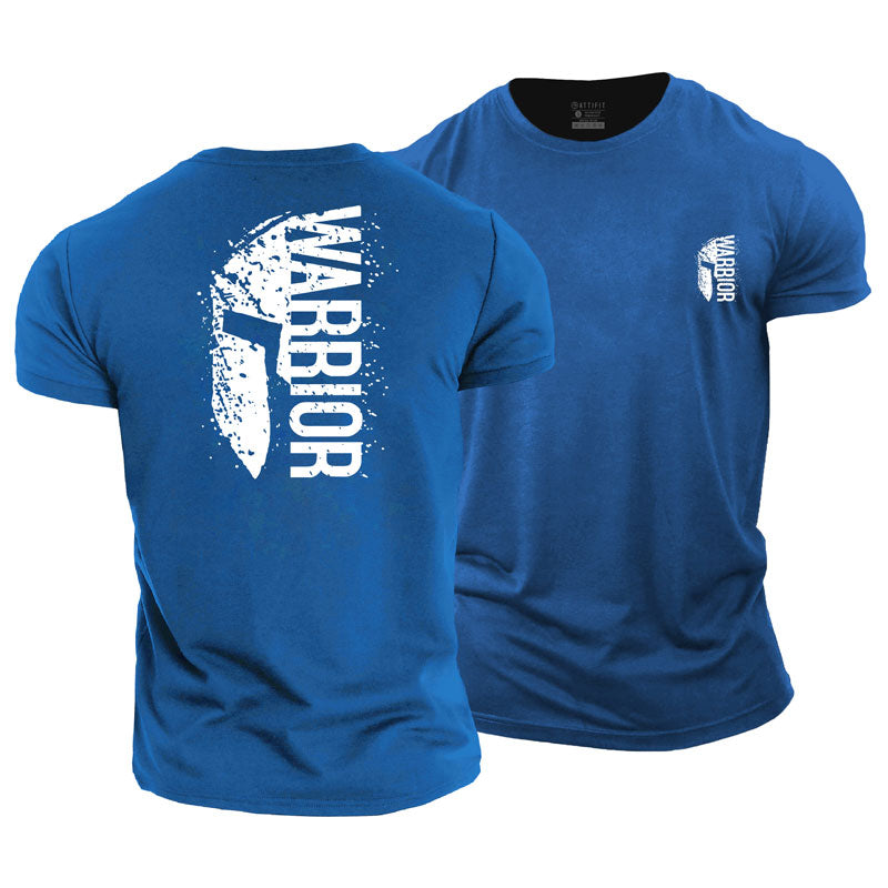 Cotton Spartan Warrior Graphic Men's T-shirts