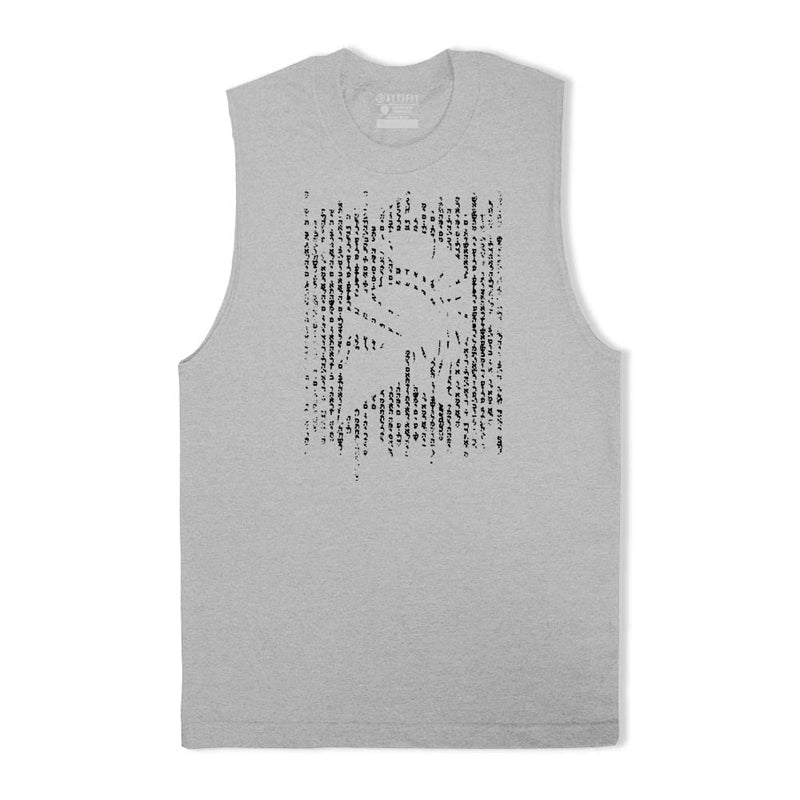 Baumwoll-Spartan-Silhouette-Tanktop für Herren