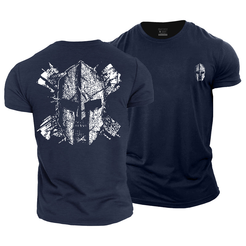 Cotton Helmet of Honor Graphic Men's T-shirts