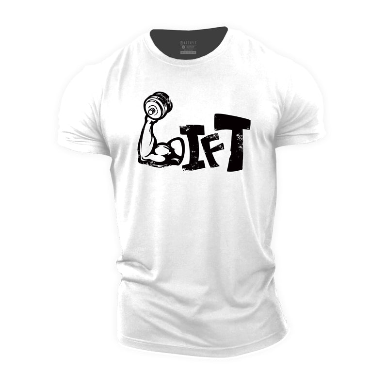 Cotton Lift Graphic Men's T-shirts