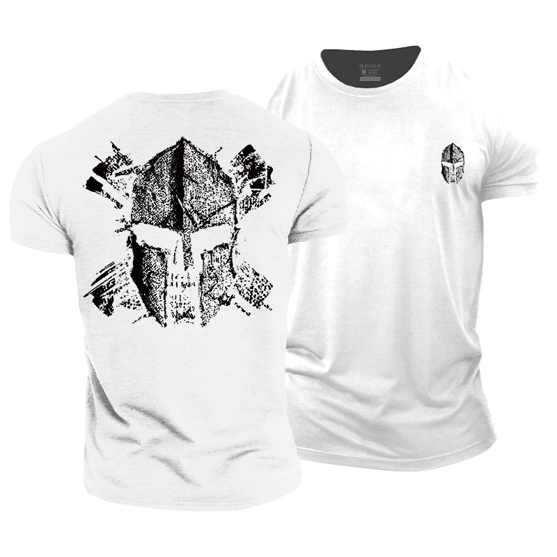 Cotton Helmet of Honor Graphic Men's T-shirts