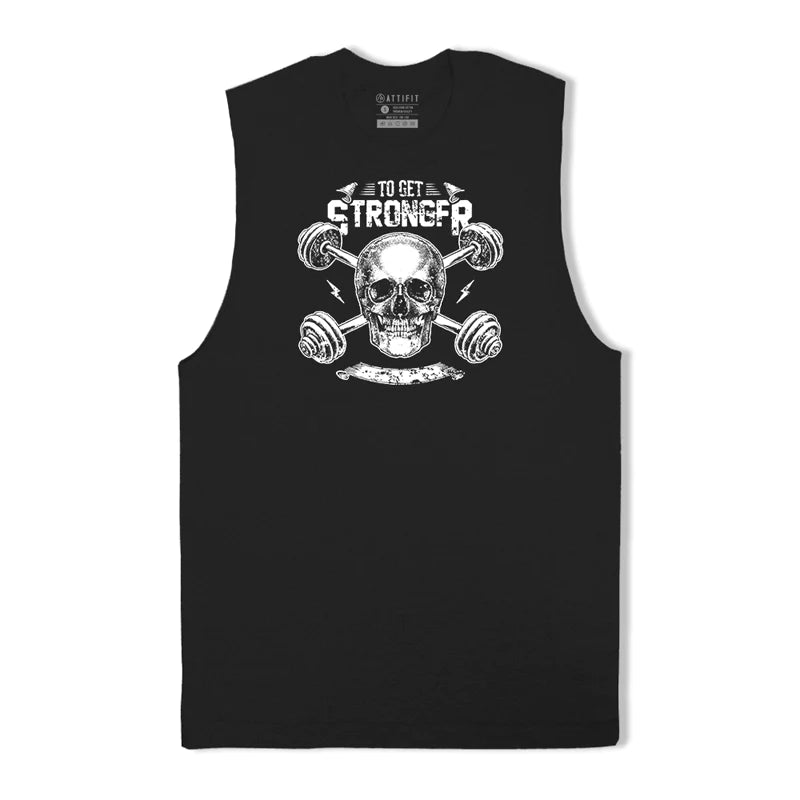 Get Stronger Herren-Tanktop aus Baumwolle