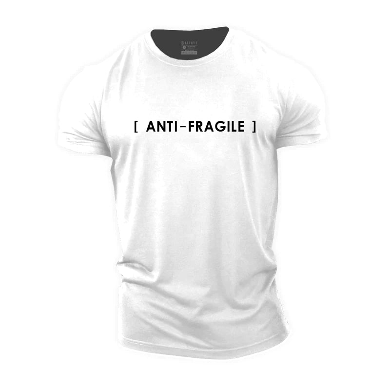 Antifragile Grafik-T-Shirts aus Baumwolle